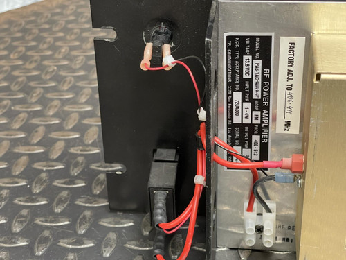 TPL Communications PA6-1AC-RXR Series RF Power Amplifier 400-512 Mhz 40 Watts