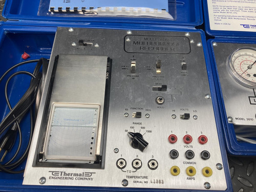 Thermal Engineering 3830 Multipurpose Recorder & 3810 Thermal Pressure Sender