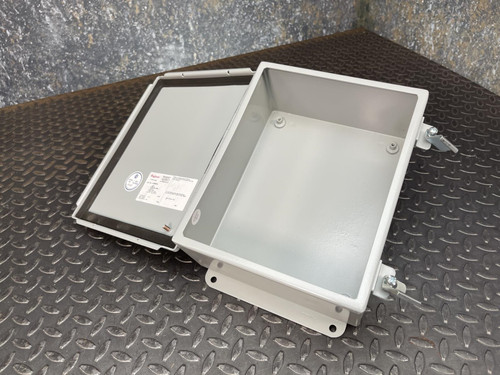 Hoffman A1008CH 10x8x4 Hinged Junction Box 10x8x4 - Unused