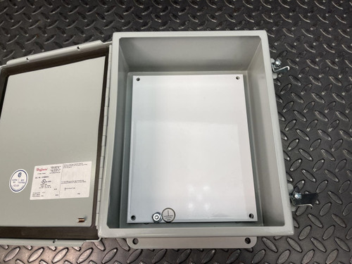Hoffman A1008CH 10x8x4 Hinged Junction Box 10x8x4 - Unused