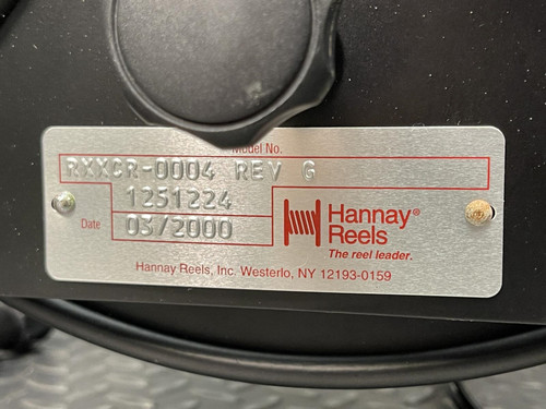 Hannay Reels Slip Ring and Hydrolab 6SBP Field Cable 150 Meter