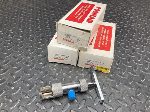 Lot of 3 Robinair 14476 Charging Valve - New Robinair 14476