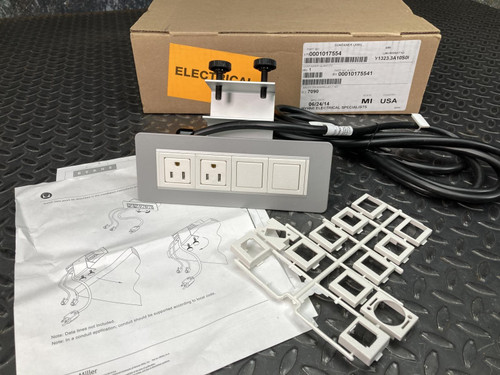 Herman Miller Connect S-300 Byrne Electrical - Edge Mount Power Distribution Herman miller Connect S-300