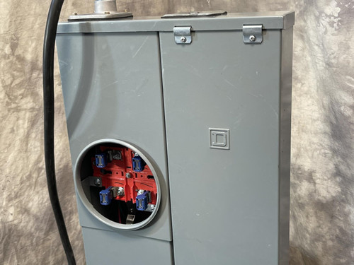 Square D SC1624M100S 100A 16 Space 24 Circuits w/ Main Breaker Meter Socket