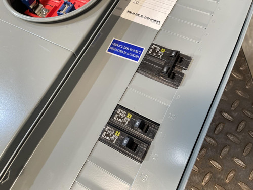 Square D SC1624M100S 100A 16 Space 24 Circuits w/ Main Breaker Meter Socket