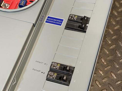 Square D SC1624M100S Meter Socket 16 Space 24 Circuits w/ Main Breaker 100A