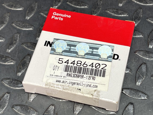 Lot of 2 Ingersoll-Rand 54486402 Rod Oil Ring Scraper 1.25"