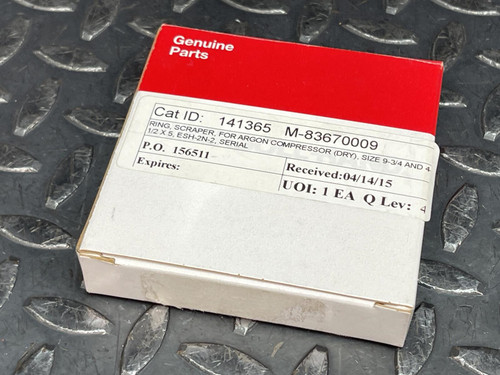 Lot of 2 Ingersoll-Rand 54486402 Rod Oil Ring Scraper 1.25"