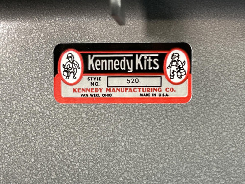 Very Nice Kennedy 7 Drawer Machinist Tool Box Series 520