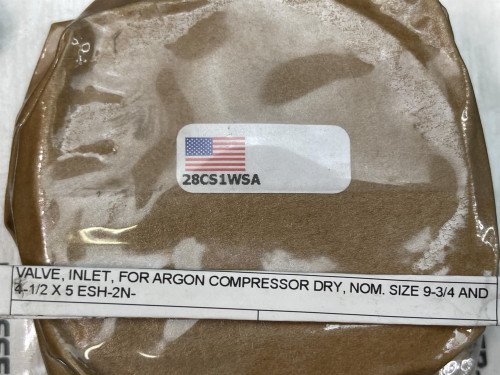 Dresser Rand Ingersoll Rand 28CS2WSA Argon Compressor Discharge Valve Assembly