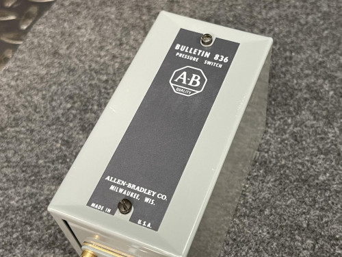 Allen Bradley 836-C6A Pressure Control Switch 100psi 1/4in - Unused