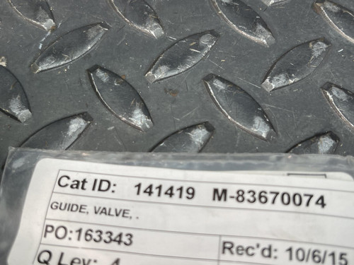 Lot of 2 Ingersoll-Rand 141419 Guide Valves, M-83670074 -Unused