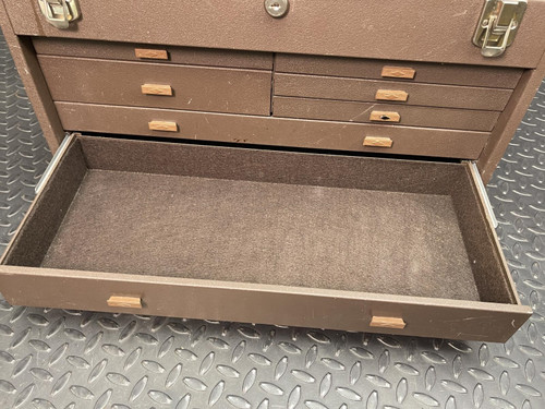 Very Nice Kennedy 7 Drawer Machinist Tool Box Series 520-8158