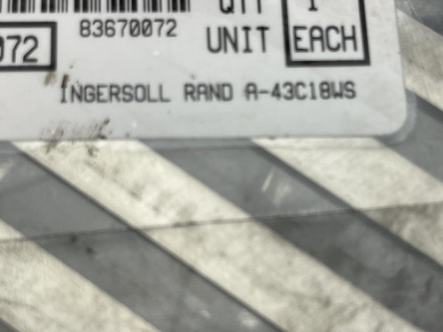 Lot of 5 Ingersoll-Rand Seat Plates A43C18WS -Unused