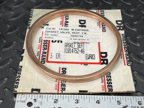Ingersoll-Rand Dresser Rand X1014T52-46 Gasket Seat, Valve, PK/5