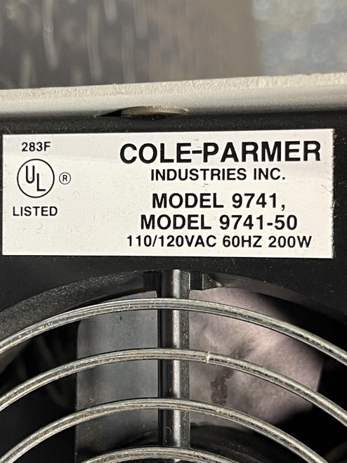 Cole Parmer 9741-50 Illuminator Light Source for Fiber Optic - Tested