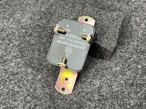 Allen-Bradley X-206003 Replacement Selector Switch , 1 HP, 115-230 VAC -Unused