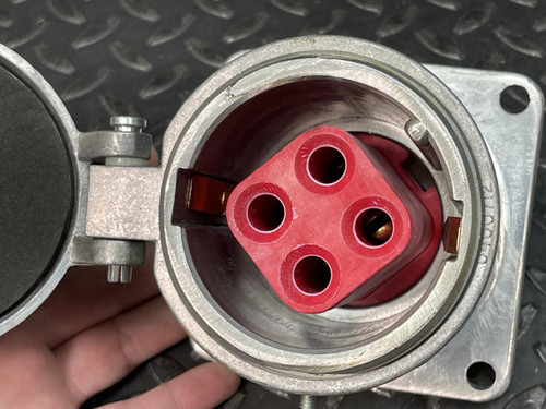 Eaton Crouse-Hinds AR Receptacle, 60A, 3W, 4P, 600V