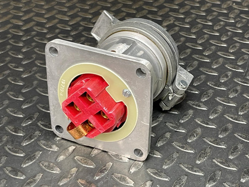 Eaton Crouse-Hinds AR Receptacle, 60A, 3W, 4P, 600V