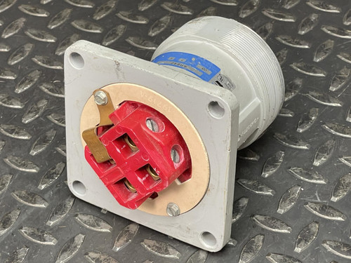 Crouse-Hinds AR642 60A M3 600VAC 250VDC 3W 4P ARKTITE Receptacle