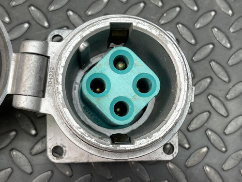 Appleton Powertite Receptacle ADR6034, 60 Amp, 4-Pole, 3-Wire