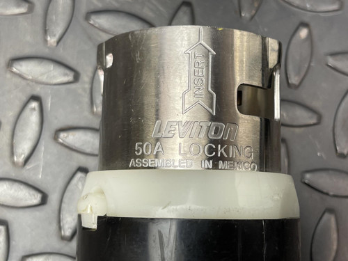 Leviton CS6365C Twist Locking Plug 50A 4W 3P 480V