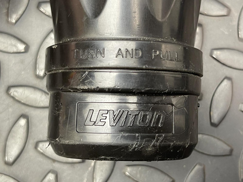 Leviton CS6365C Twist Locking Plug 50A 4W 3P 480V