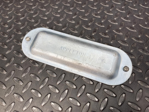 Lot of 5 Appleton K-200 2" Conduit Body Covers - Unused