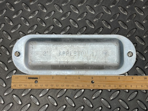 Lot of 5 Appleton K-200 2" Conduit Body Covers - Unused