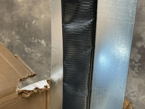 DuroDyne MBX333 Flexible Duct Connector 3"x3"x3", 100 Ft, - Sealed