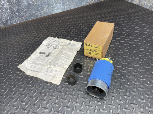 Hubbell HBL26519 60-Amp HUBBELLOCK Plug 60A 600V 4P 5W Hubbell HBL26519