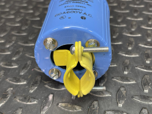 Hubbell HBL26519 60-Amp HUBBELLOCK Plug 60A 600V 4P 5W