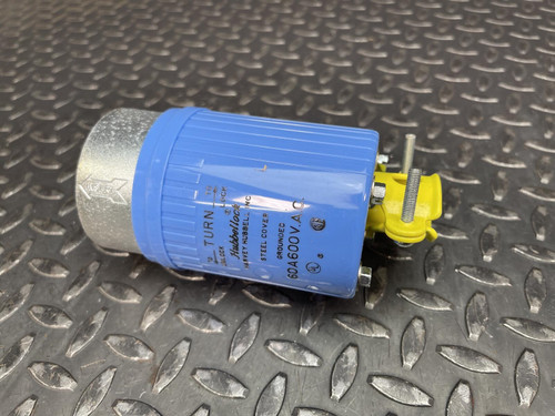 Hubbell HBL26519 60-Amp Plug 60A 600V 4P 5W HUBBELLOCK