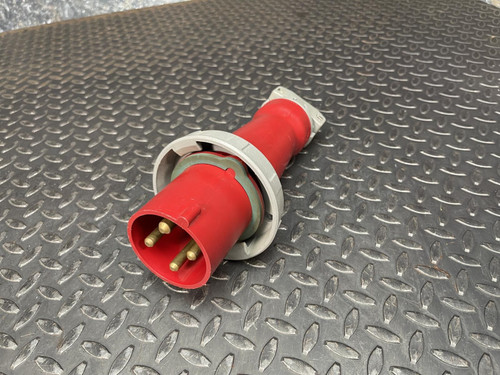 Hubbell 460P7W 60A 4 Wire Male Connector Plug Hubbell 460P7W