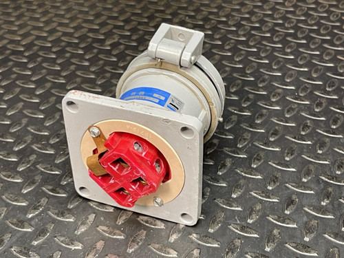 Crouse-Hinds AR642 ARKTITE 60A M3 600VAC 250VDC 3W 4P Receptacle