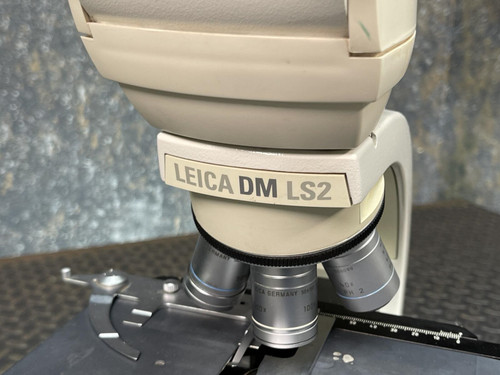 Leica DM LS2 Dual Stereo Binocular Microscope