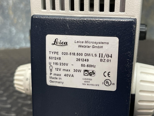 Leica DM LS2 Dual Stereo Binocular Microscope