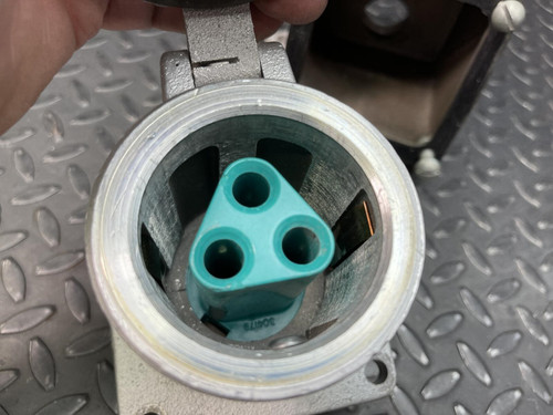 Appleton ADR6033 60A 600V 3W 3P Receptacle w/ Mount Box