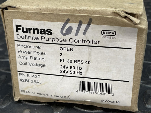Lot of 2 Furnas 42BF35AJ Definite Purpose Controllers - Unused