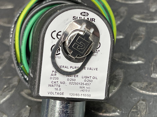 Sullair 02250125-657 Solenoid Valve - Unused