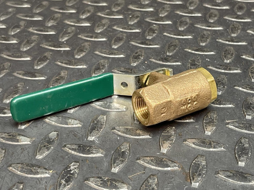 Lot of 2 Watts B6000 3/8" NPT Ball Valve 150 WSO, 600 WOG - Unused