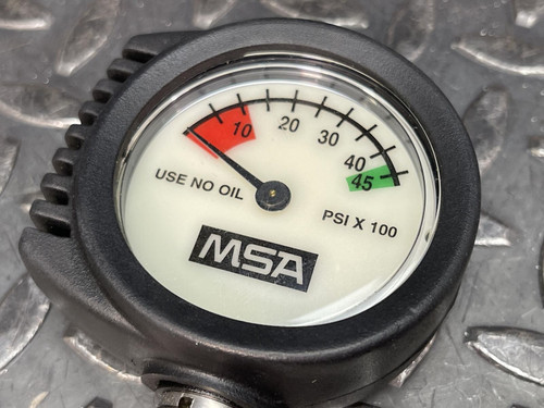 MSA 4500 PSI Tank Bottle Gauge PSI x 100 - Unused