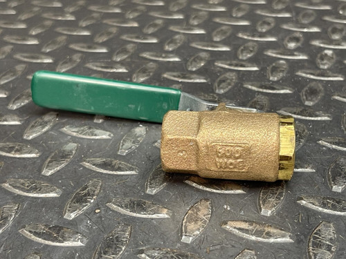 Lot of 2 Watts 3/8" NPT Ball Valve B6000, 150 WSO, 600 WOG - Unused