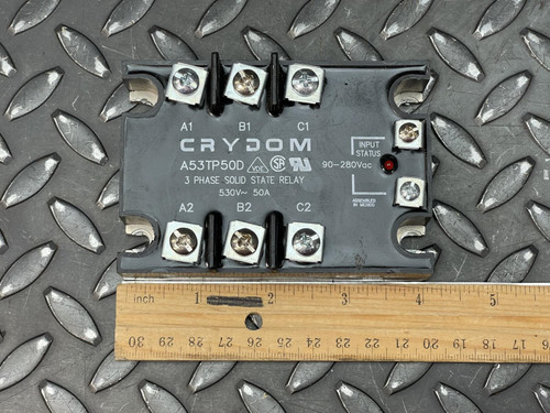 2 - Crydom A53TP50D, A53TP50D-10, 3-Phase Solid State Relay SSR