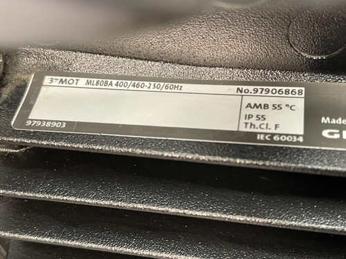 Grundfos CM3-4 BRIE-AQQE-JAAN Horizontal Centrifugal Pump 3P 440-480V