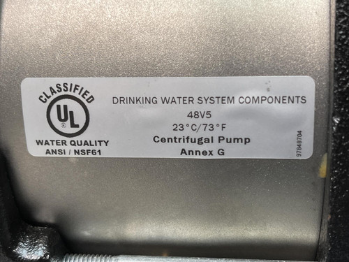 Grundfos CM3-4 BRIE-AQQE-JAAN Horizontal Centrifugal Pump 3P 440-480V