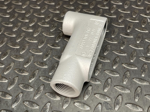 Lot of 2 Appleton 1" LB37 Conduit Body O-Z/Gedney Form 7 - Unused