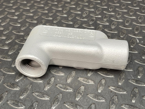 Lot of 2 Appleton 1" LB37 Conduit Body O-Z/Gedney Form 7 - Unused