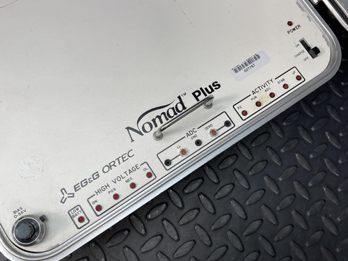 EGG Ortec Nomad Plus Portable Spectroscopy - Gamma Ray Spectrometer