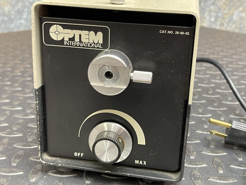 Optem 29-60-02 Fiber Optic Microscope Illuminator Light Source